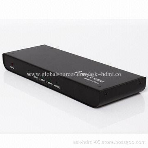1.3V HDMI Splitter 1 X 4, Supports 3D and CEC
